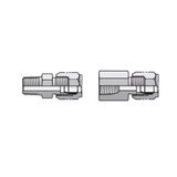 Ferulok 24 - Tube to NPT - Straight